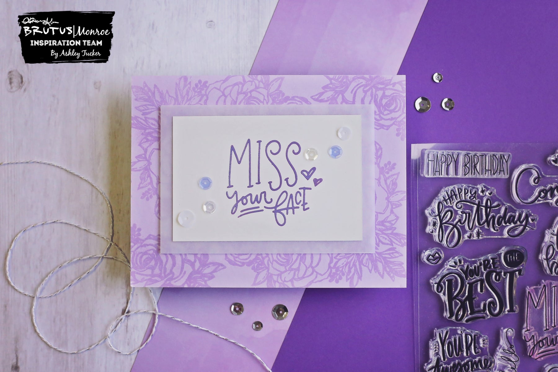 Miss Your Face | Cards with Ashley