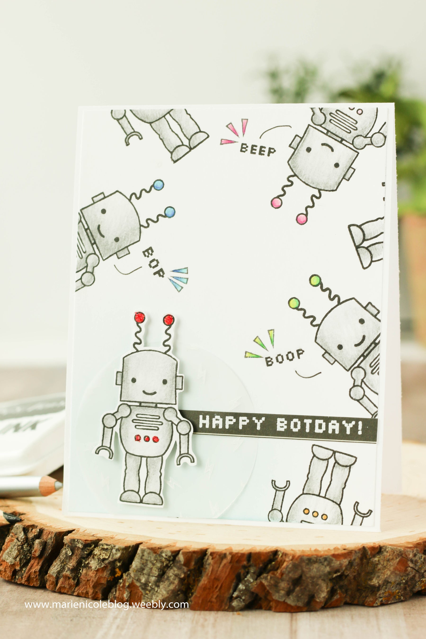 Happy Botday- August Stamp Club