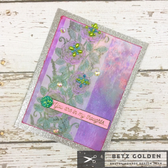 Rose Border Card