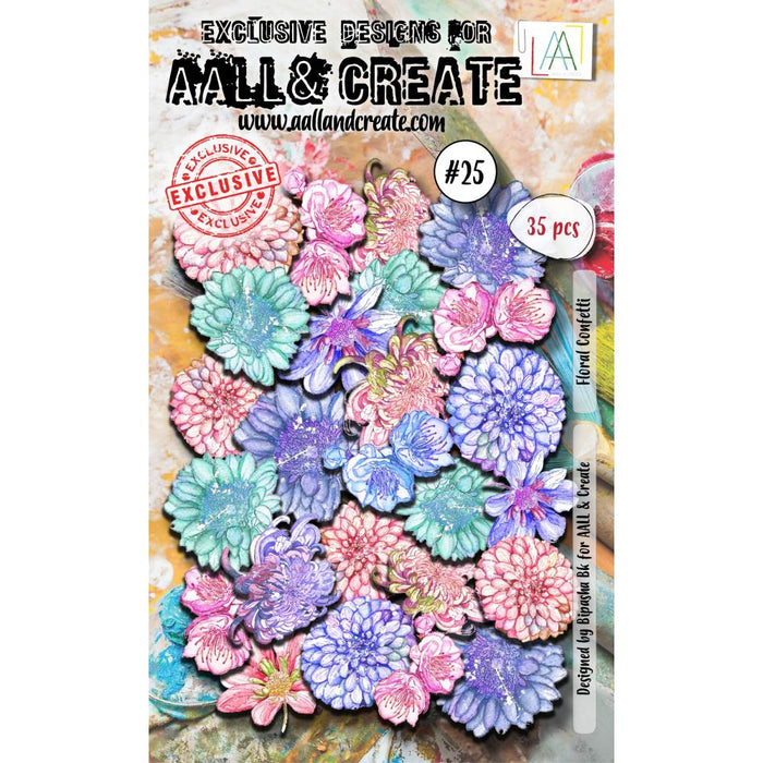 AALL And Create Ephemera | Floral Confetti