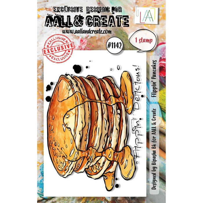 AALL And Create A7 Photopolymer Clear Stamp Set | Flippin' Pancakes