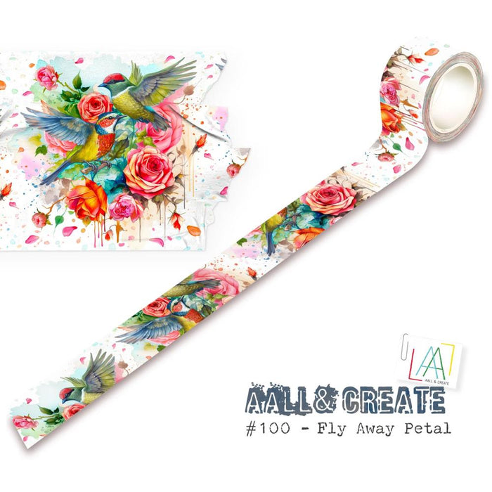 AALL And Create Washi Tape | Fly Away Petal