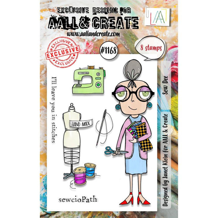 AALL And Create A7 Photopolymer Clear Stamp Set | Sew Dee