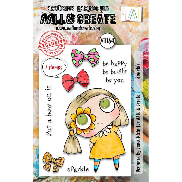 AALL And Create A7 Photopolymer Clear Stamp Set | Sparkle