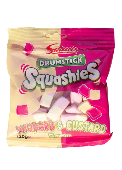 Squashies Rhubarb & Custard, 120g