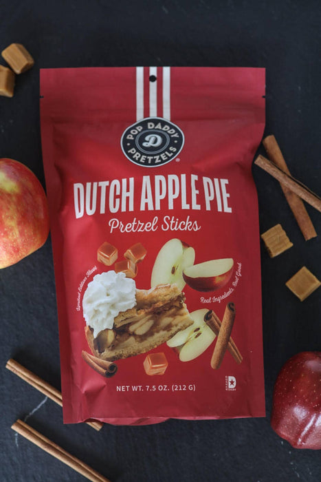 Pop Daddy Snacks - Pop Daddy – Dutch Apple Pie Seasoned Pretzels 7.5oz