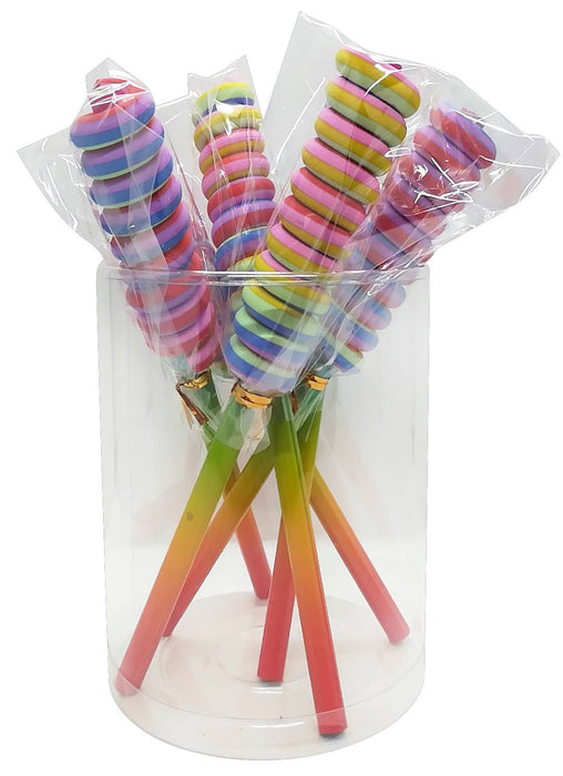 Tutti Frutti Scented Lollipop Eraser & Pencil Duo