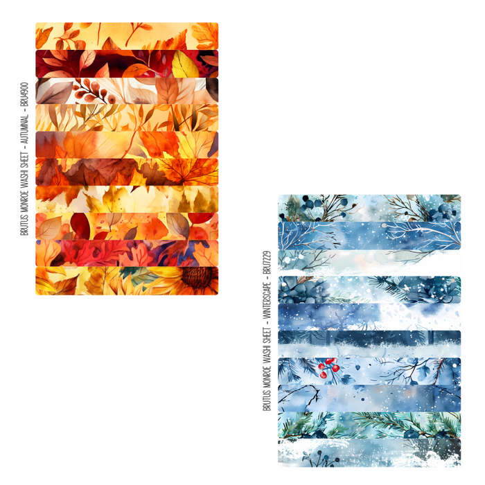 Seasonal Holidays Washi Sheet Bundle