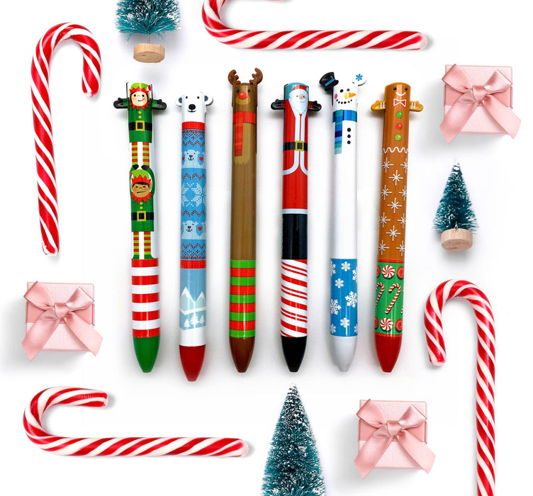 TWICE AS NICE HOLIDAY 2 COLOR CLICK PEN