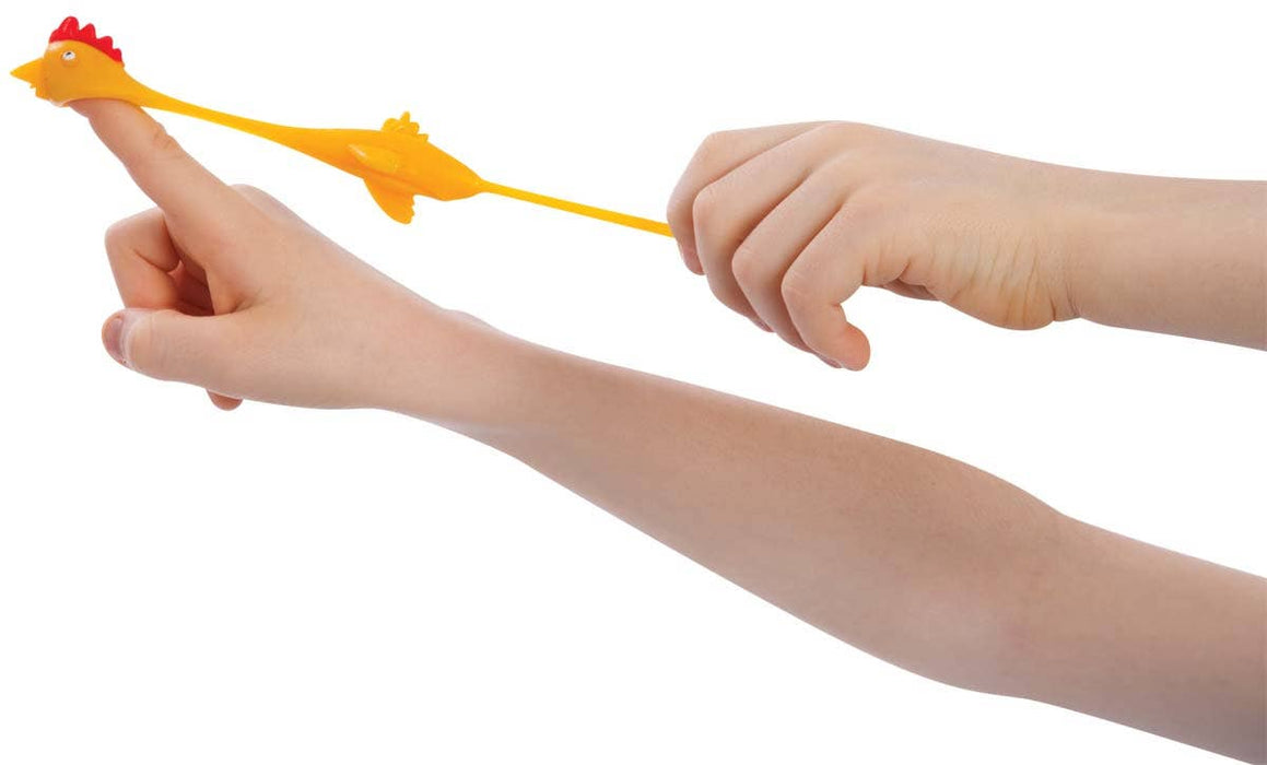 Scoozie's Toys | Chicken Flingers Impulse Toy, Fling Toy