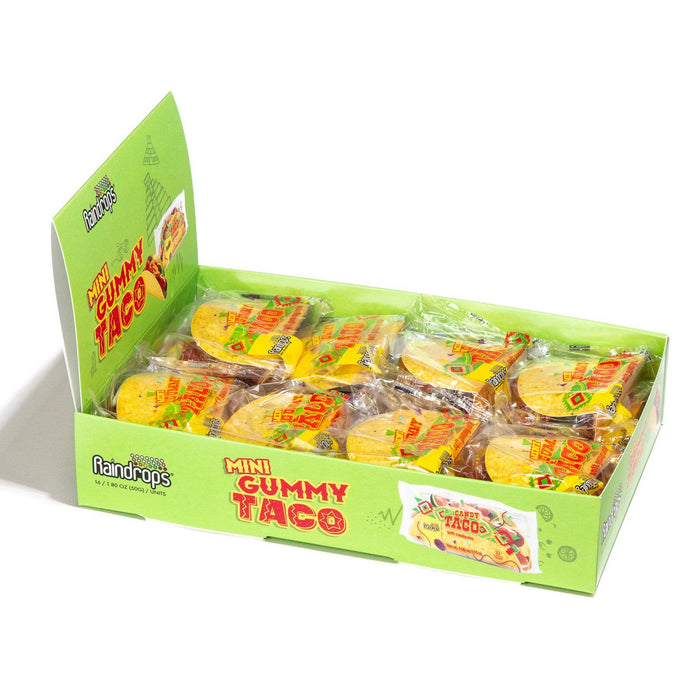 Raindrops Mini Gummi Taco, 1.76oz