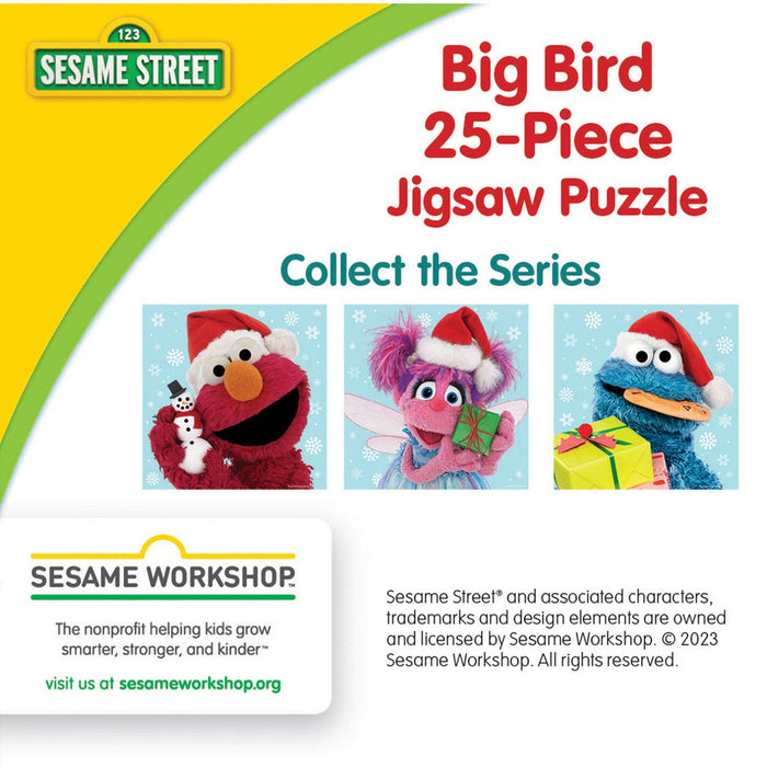 Sesame Street Holiday - Big Bird 25 Piece Puzzle