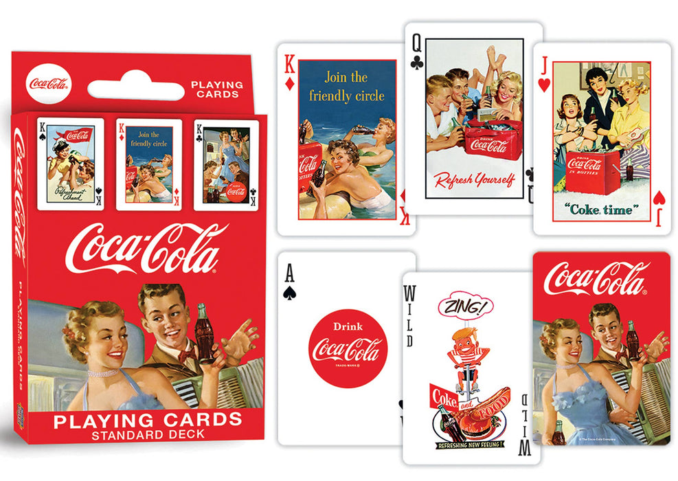 Coca-Cola Vintage Design Playing Cards