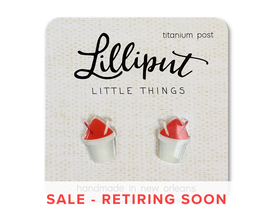 Lilliput Little Things - Snoball Earrings