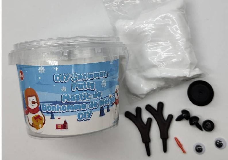 DIY Snowman Putty Kit