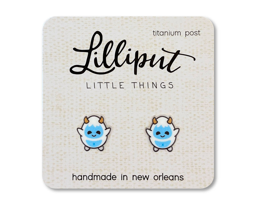 Lilliput Little Things - Yeti Earrings