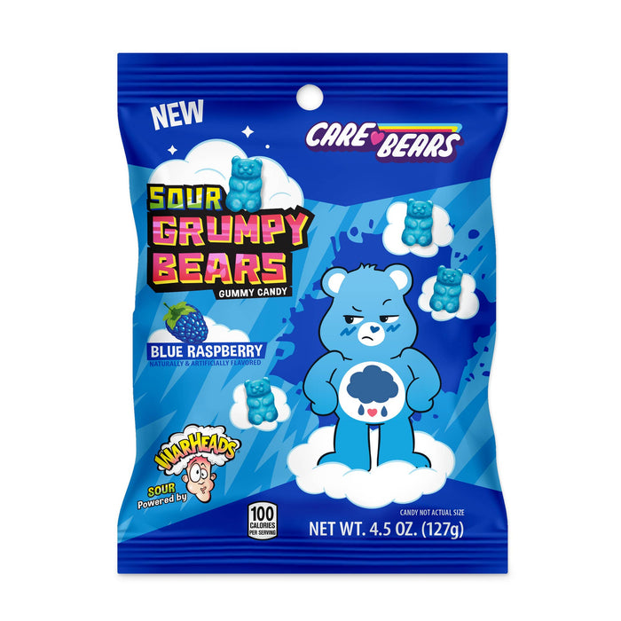 Care Bears Sour Grumpy Bears 4.5oz Peg Bag