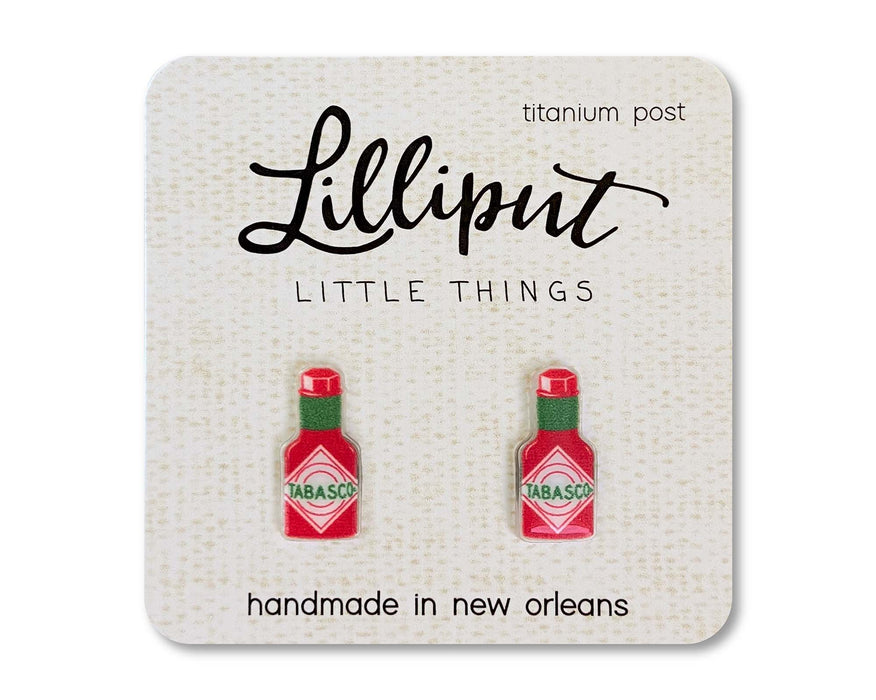 Lilliput Little Things - TABASCO® Hot Sauce Earrings