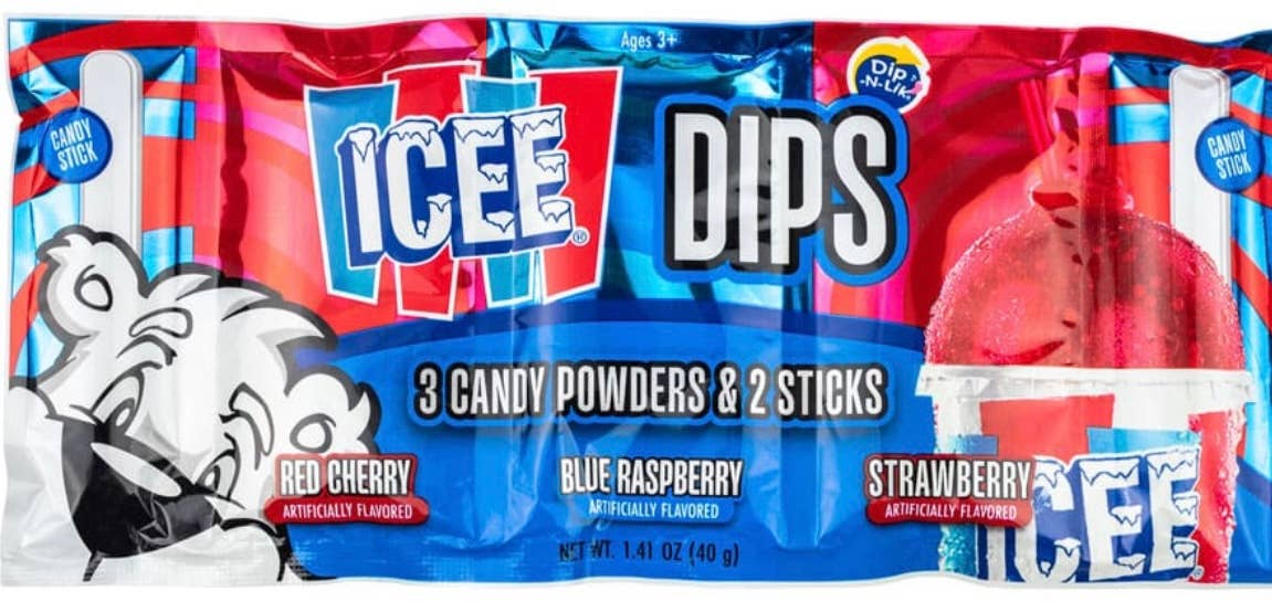 ICEE® Dips Candy Powder & Stick 3 PACK