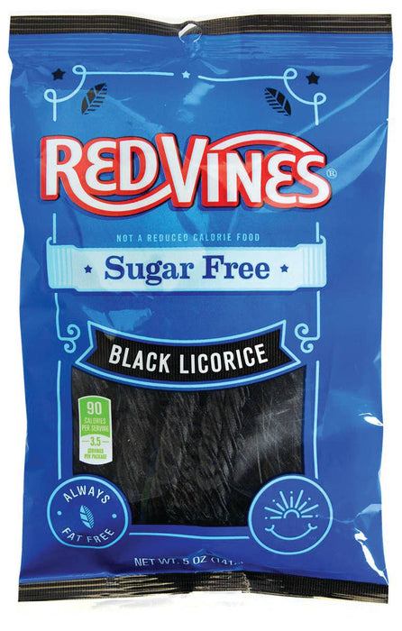 Sugar Free Red Vines Black