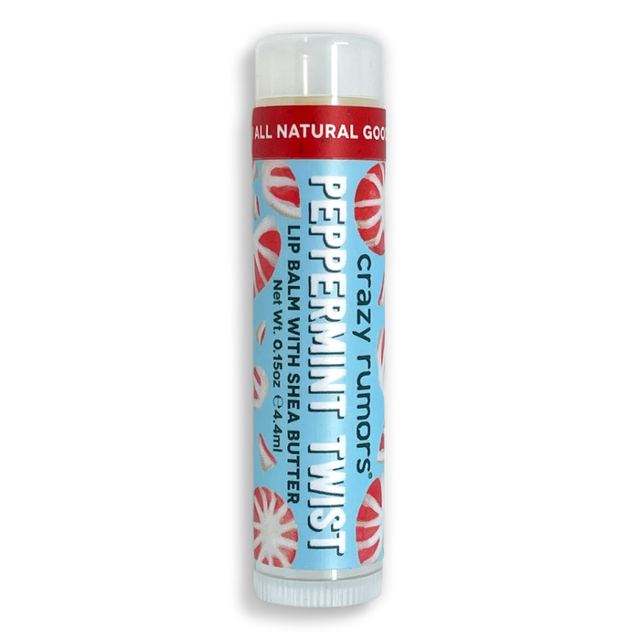 Crazy Rumors - Peppermint Twist Lip Balm - Holiday