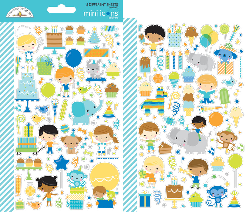 Doodlebug Mini Icons | Party Time