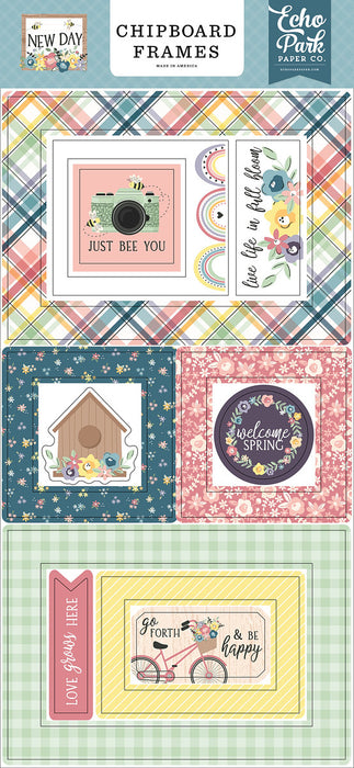 New Day Chipboard 6"X13"-Frames