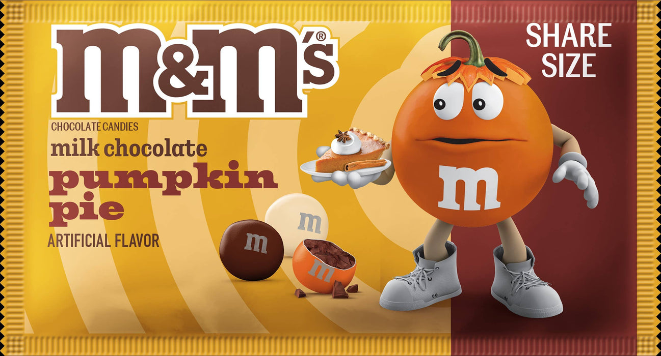 M&M's Pumpkin Pie