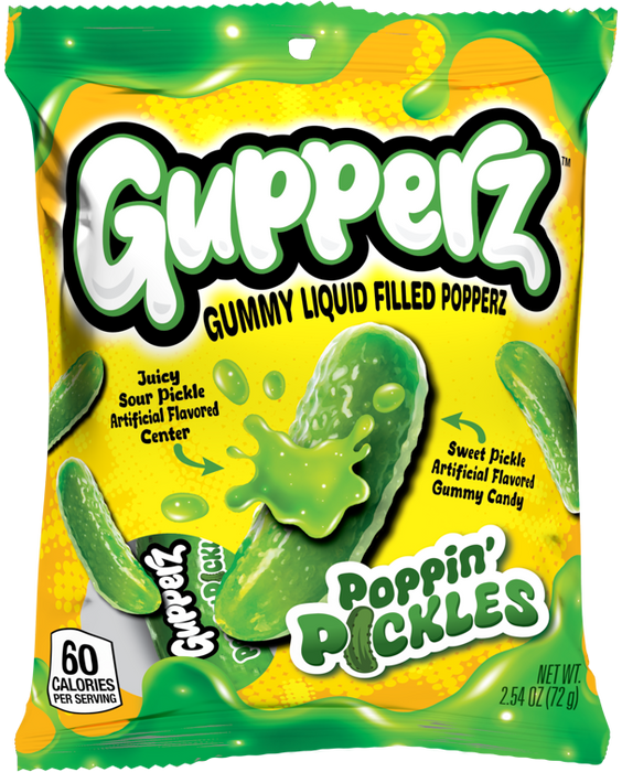 Gupperz Poppin' Pickles, 2.54oz