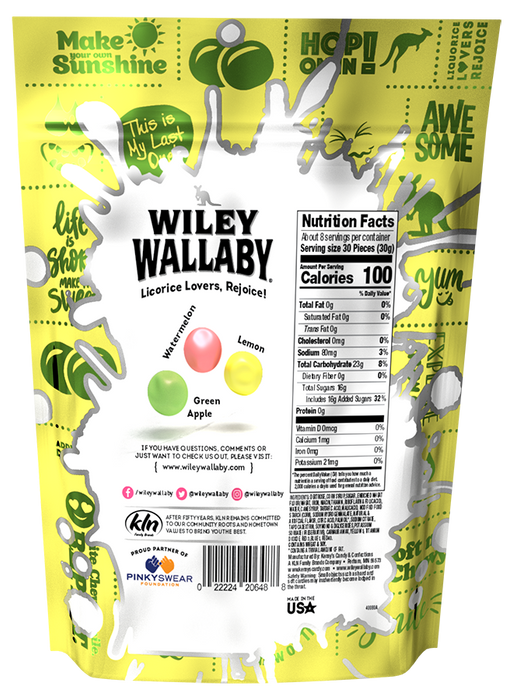 Wiley Wallaby Sourrageous Drops