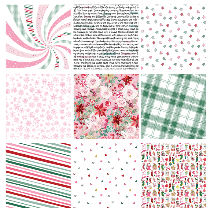 Pretty Little Studio - Sugar Plum MAIN 12x12 Single Sided Paper Pack