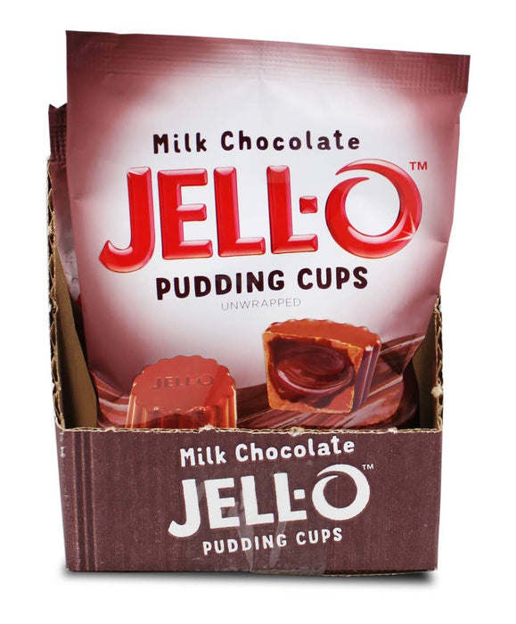 Jell-o Pudding Cups Milk Chocolate, 3.5oz Bag