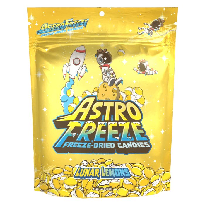 Astro Freeze, Lunar Lemons Freeze Dried Candy 5.29oz