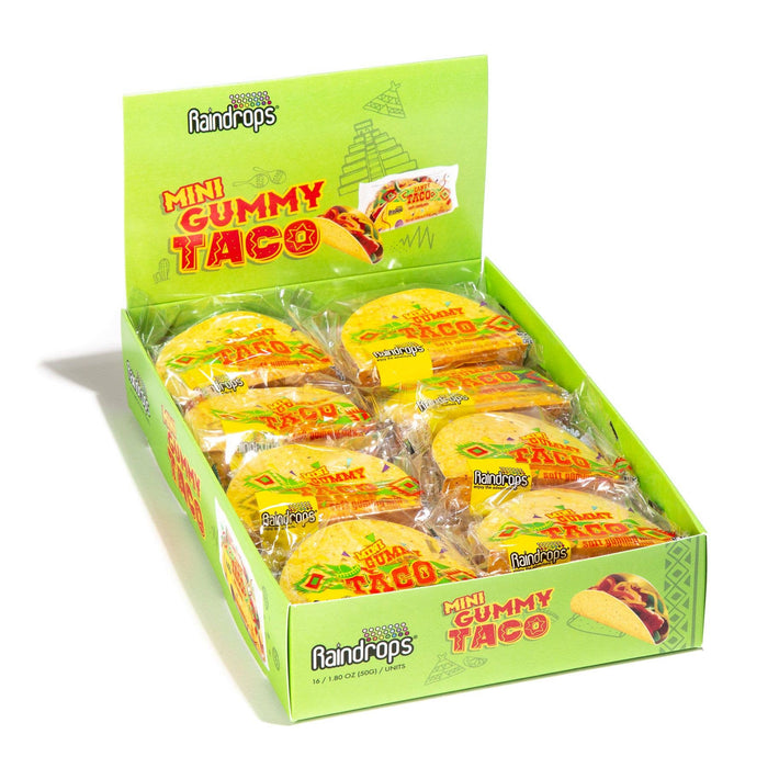 Raindrops Mini Gummi Taco, 1.76oz