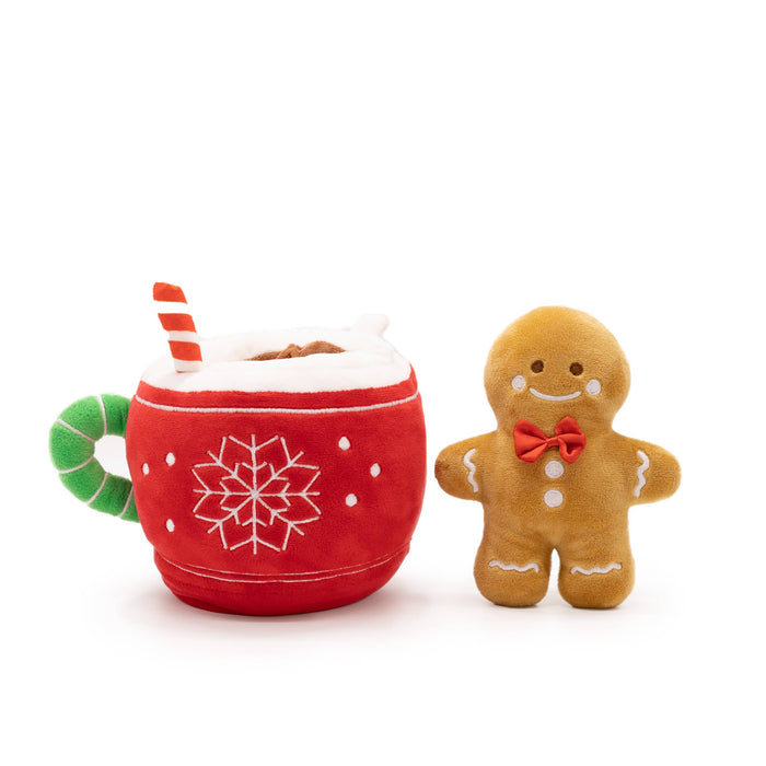 Peek-A-Boo Plush - Gingerbread in Hot Cocoa