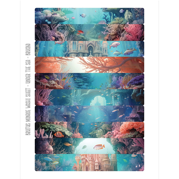 Under the Sea Washi Sheets