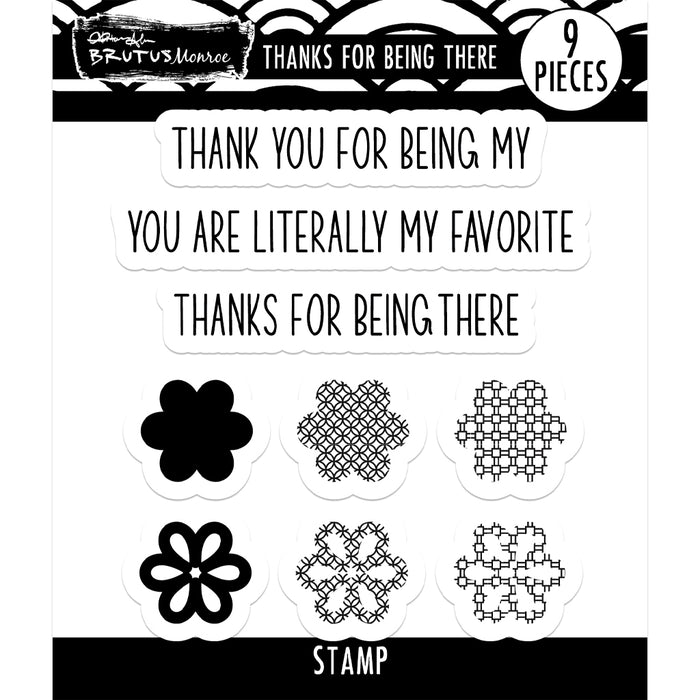 Thanks for Being There 4x4 Stamp Set