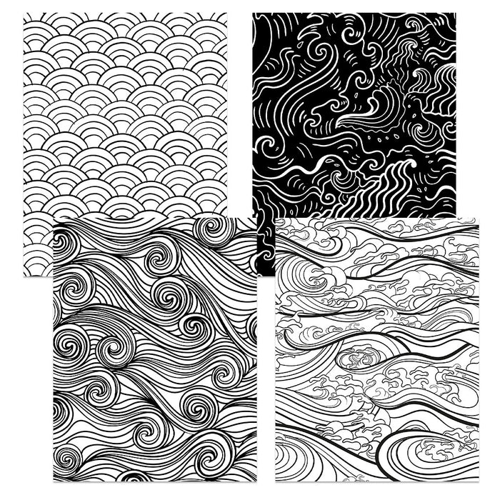 Artistic Waves Card Panels