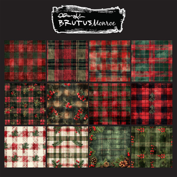 Holiday Plaid 6x6 Paper Pad