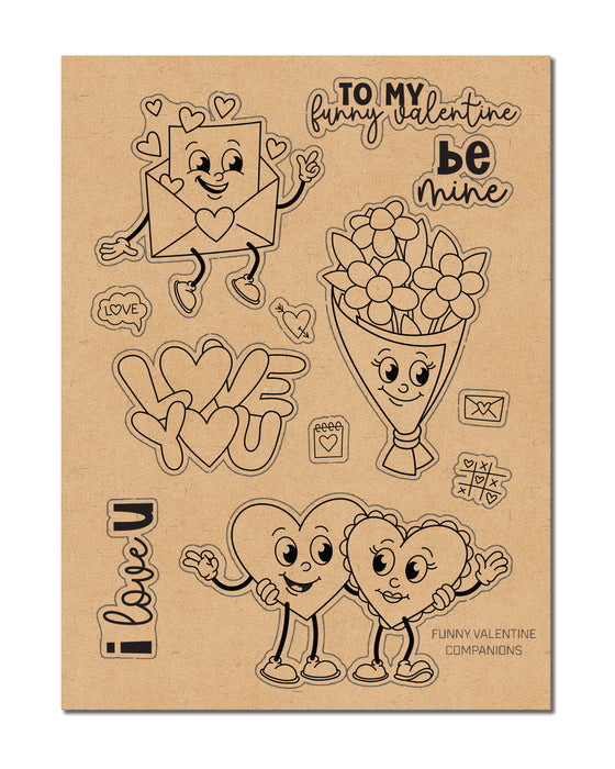 Chipboard | Funny Valentine Companions