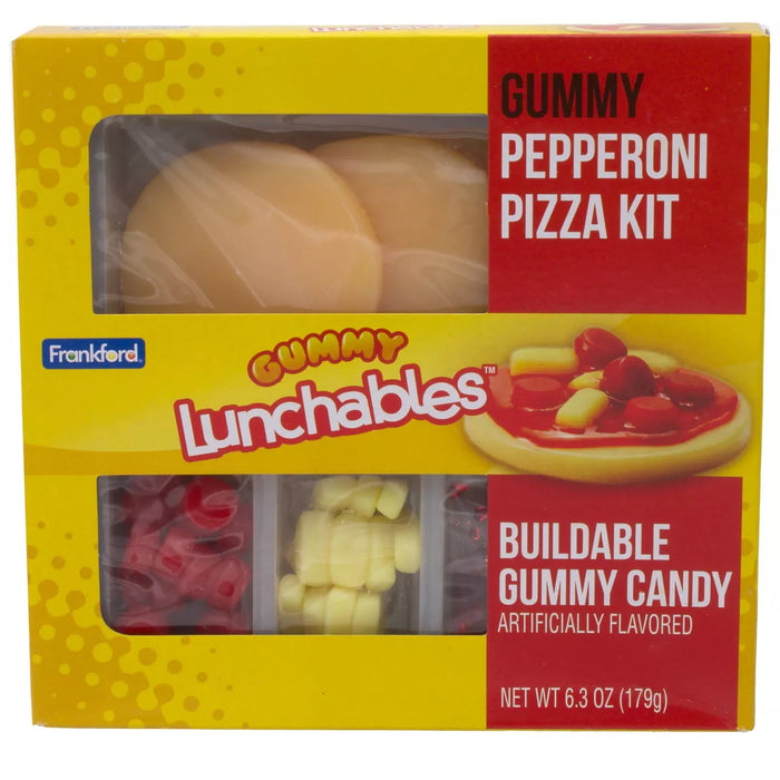 Gummy Lunchable Pizza 6.3 oz