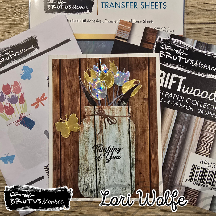 Brutus Monroe | Foil Transfer Sheets | Gold Star