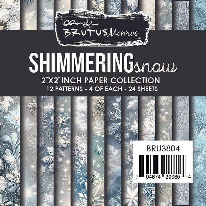 Shimmering Snow | Mini Paper Pad