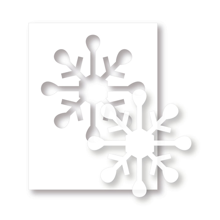 A2 Stencil | Arctic Snow