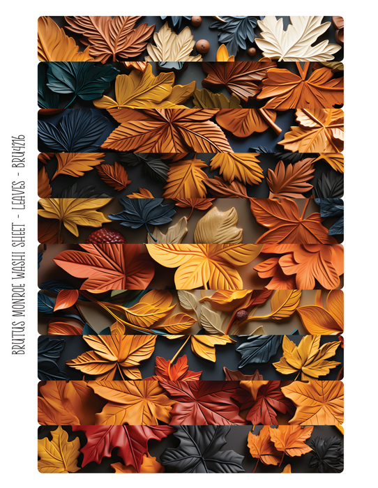 Leaves | Washi Sheet