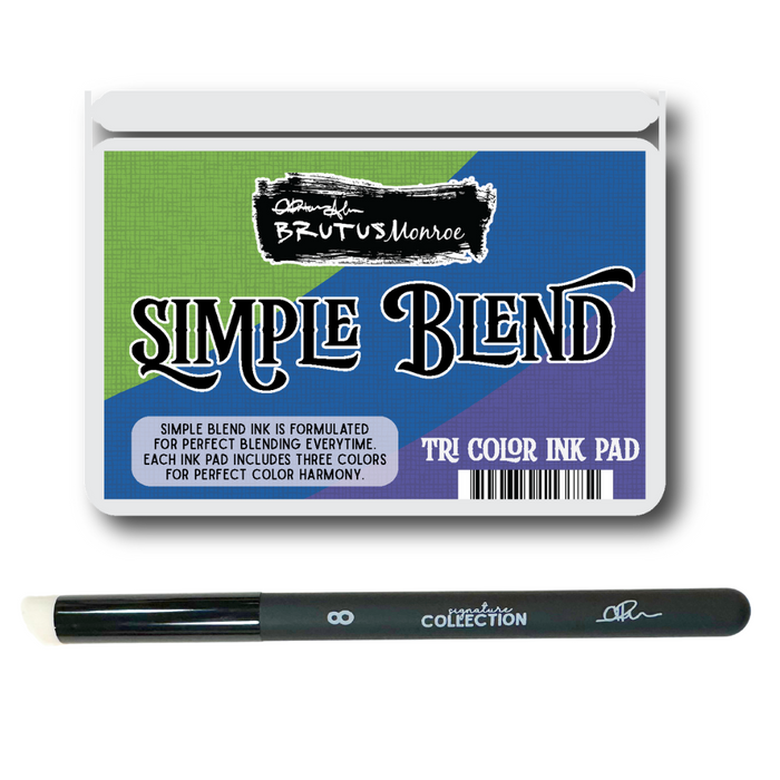 Simple Blend Ink Pad | BIV Pad & Brush Combo