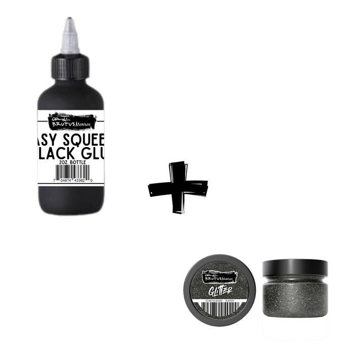 Glue & Glitter Bundle | Black