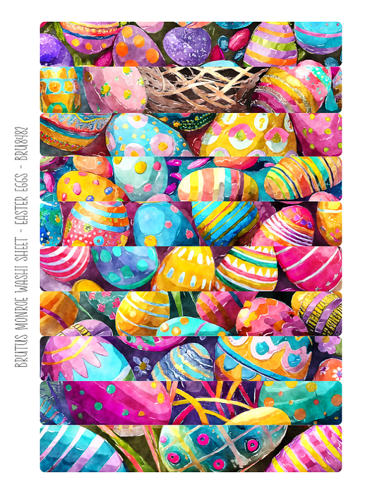 Washi Sheet | Easter Eggs