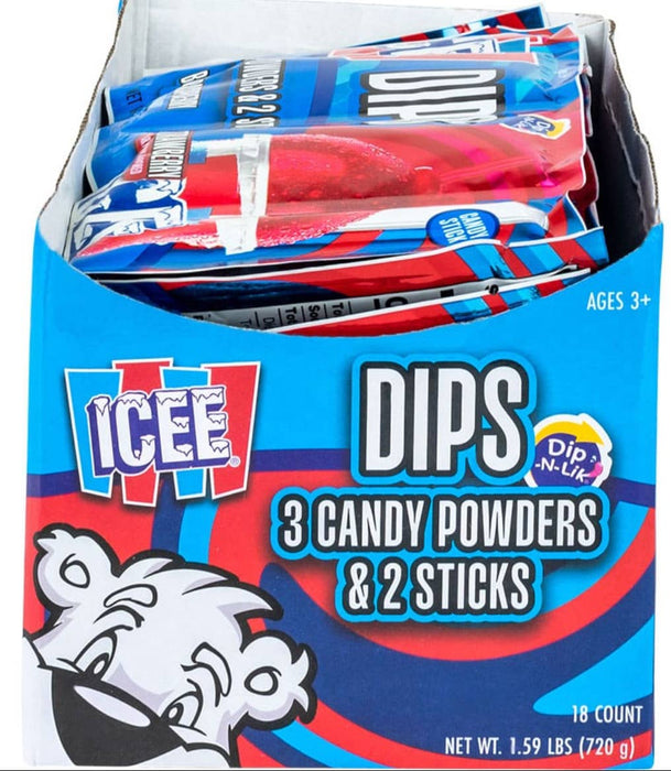 ICEE® Dips Candy Powder & Stick 3 PACK