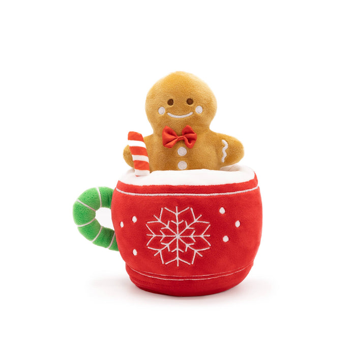 Peek-A-Boo Plush - Gingerbread in Hot Cocoa